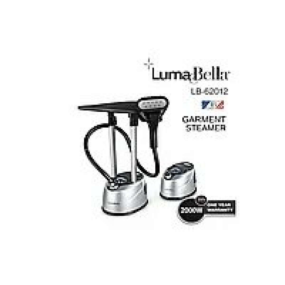 Відпарювач для одягу LumaBella LB-62012 (арт. 9209)