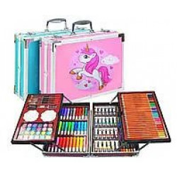 Набір для творчості в алюмінієвій валізі “Єдиноріг” 145 предметів