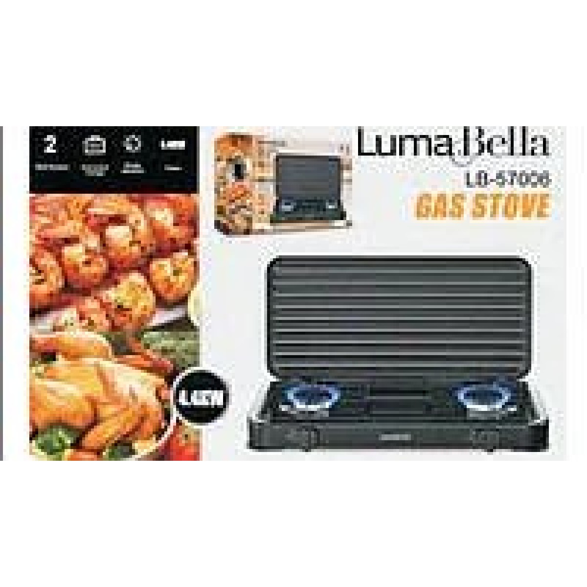 Газова плита LumaBella LB-57006 (арт. 9415)