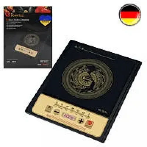 Плита індукційна Domotec MS-5833 1кф., 2000Вт. (Чорний)