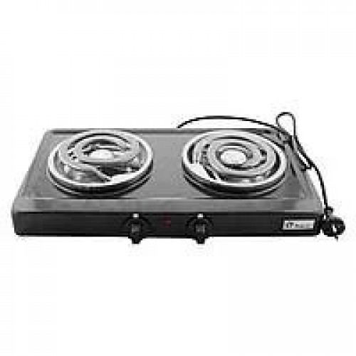 Плита індукційна Domotec MS-5862 2кф., 4000Вт. (Чорний) (арт. 9438)