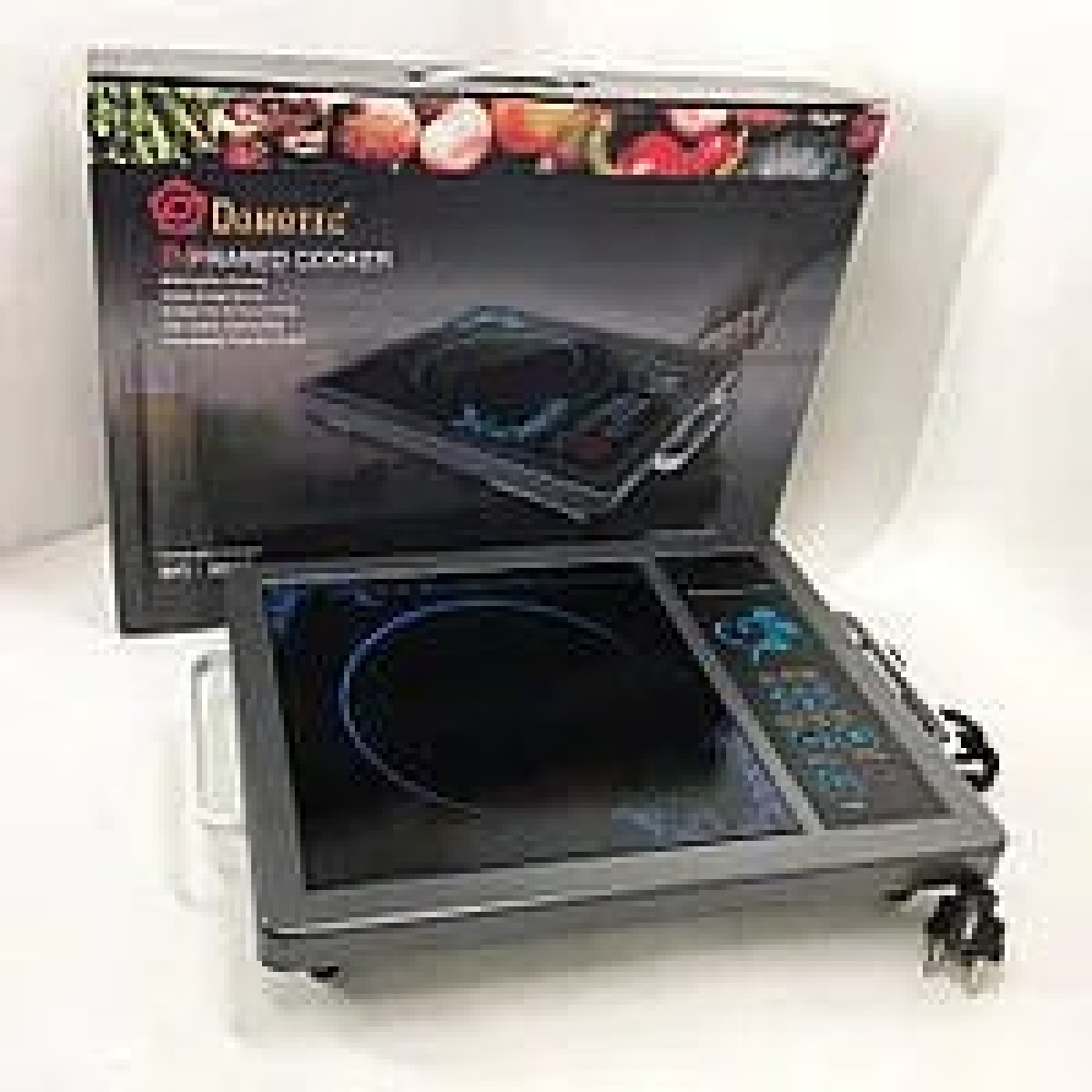Плита інфрачервона Domotec MS-5842 1кф., 2000Вт. (Чорний) (арт. 9439)