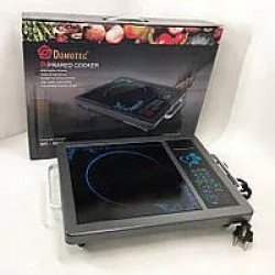 Плита інфрачервона Domotec MS-5842 1кф., 2000Вт. (Чорний)