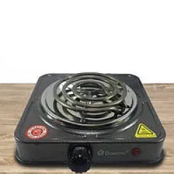 Плита електрична Domotec MS-5801 1кф., 1000Вт. (Сірий)