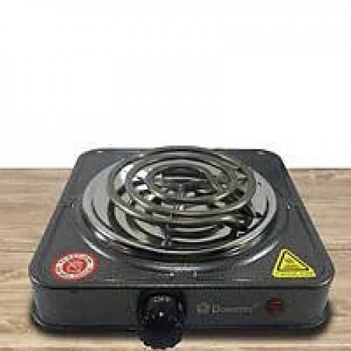 Плита електрична Domotec MS-5801 1кф., 1000Вт. (Сірий) (арт. 9440)