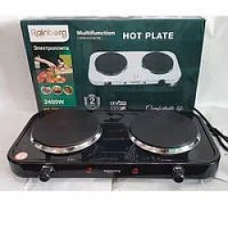 Плита електрична RAINBERG RB-999 2кф диск (2400 Вт)