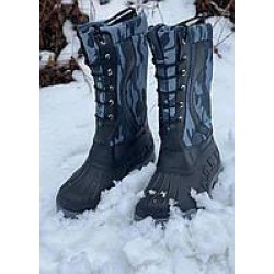 Чоловічі зимові чоботи бурки ЕВА високі Піксель на хутрі — тепло до -40°C