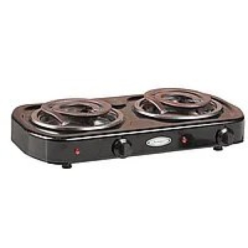 Електроплитка двоконфорочна Леміра ЕЛТ 2-2.0 кВт/220В *Два широкі ТЕНи