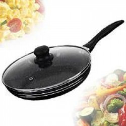 Сковорода UNIQUE UN-5161 18см із кришкою