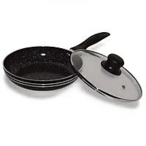 Сковорода UNIQUE UN-5163 22см із кришкою