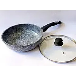 Сковорода із кришкою 24 см Benson BN-574