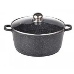 Каструля Benson BN-393 з кришкою 6.4 л з антипригарним покриттям