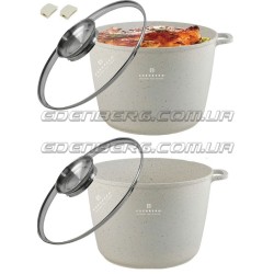 EB-3962 Котел З Кришкою Квадратна Форма Гранітне Покриття 4.7 Лтр