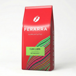 Кава в зернах Ferarra Cuba Libre 1 кг (Ферарра) Середнє обсмаження Premium Coffee
