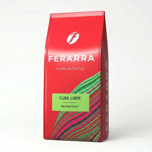 Кава в зернах Ferarra Cuba Libre 1 кг (Ферарра) Середнє обсмаження Premium Coffee