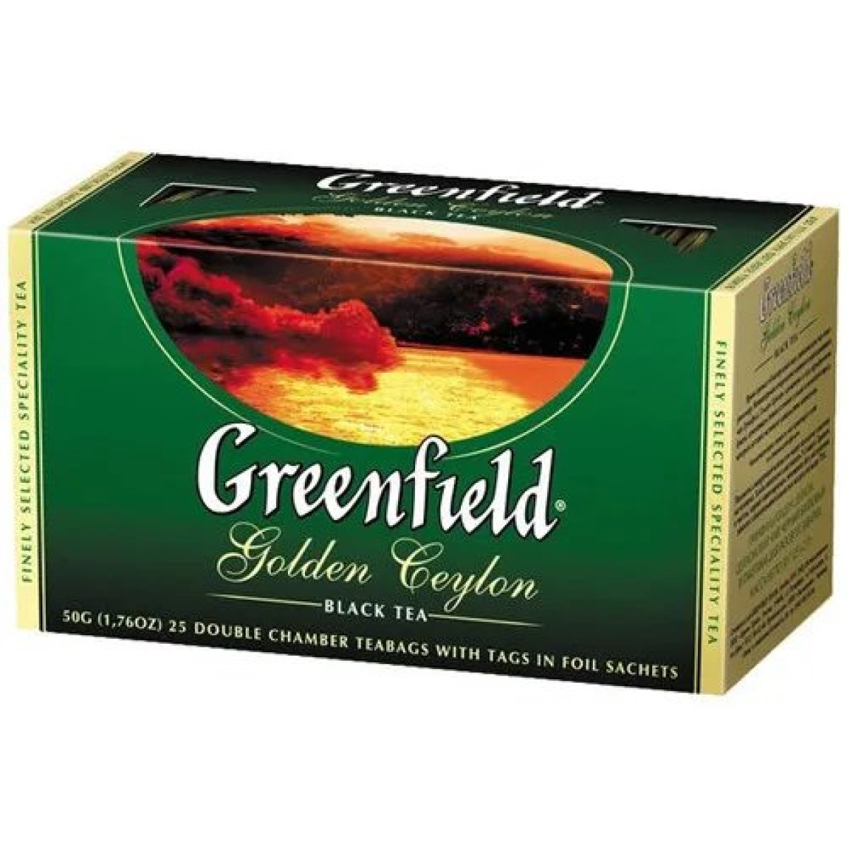 Чорний чай Greenfield Golden Ceylon - Цейлон в пакетиках 25 шт (арт. 4413)