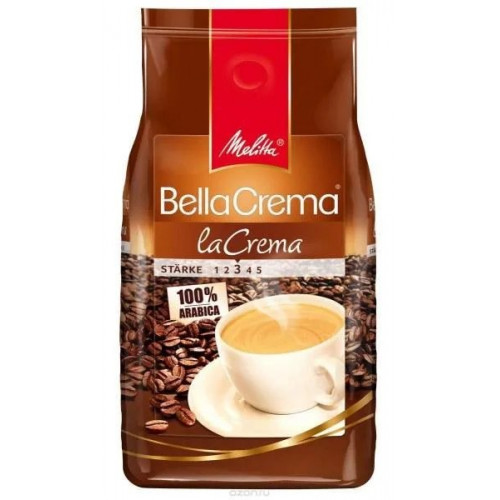 Кава MELITTA BellaCrema LaCrema в зернах 1000 г (арт. 4430)