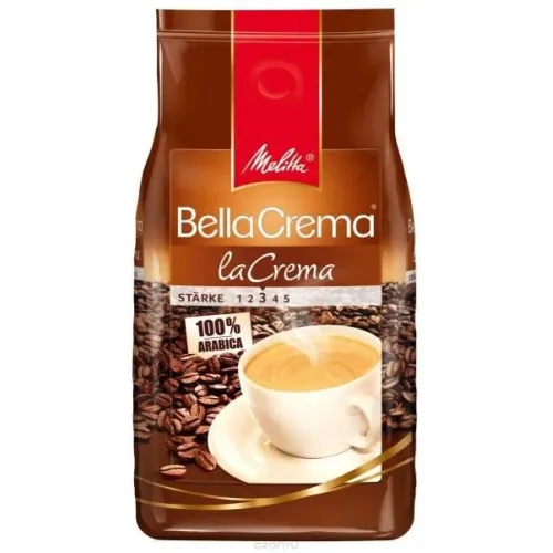 Кава MELITTA BellaCrema LaCrema в зернах 1000 г