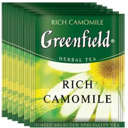 Чай трав'яний з ромашкою Greenfield Rich Camomile 100 пак. м/у HoReCa