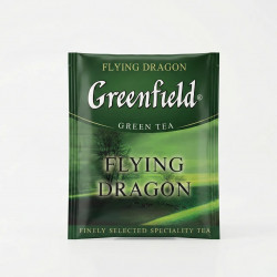 Чай зелений Greenfield Flying Dragon у пакетиках | Летючий Дракон, Китайський, У саше, Класичний