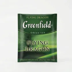 Чай зелений Greenfield Flying Dragon у пакетиках | Летючий Дракон, Китайський, У саше, Класичний