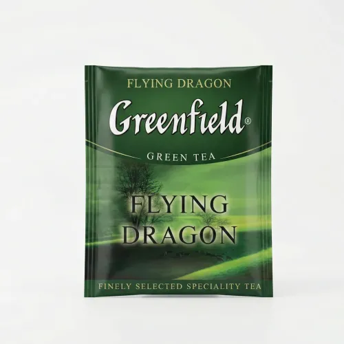 Чай зелений Greenfield Flying Dragon у пакетиках | Летючий Дракон, Китайський, У саше, Класичний