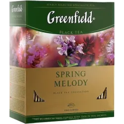 Чай чорний з чебрецем Greenfield Spring Melody 100 пак. м/у HoReCa