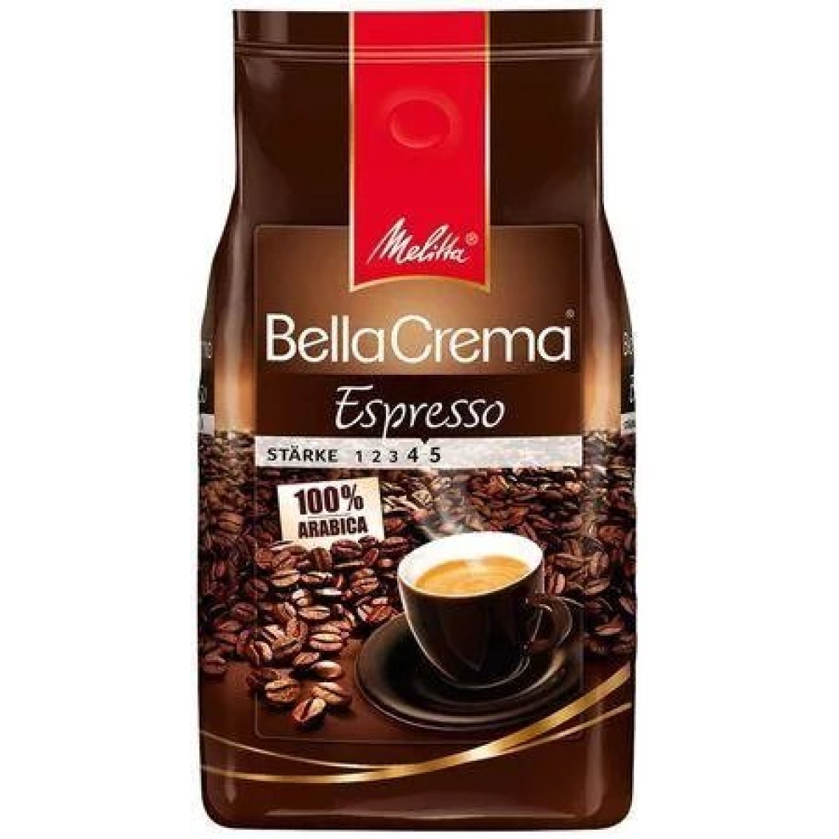 Кава MELITTA BellaCrema Espresso в зернах 1 кг (арт. 4431)