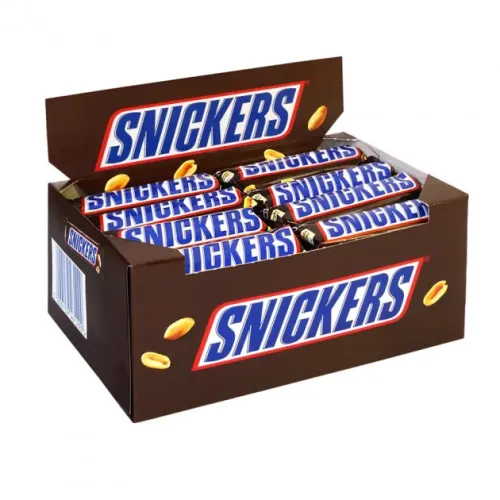 Упаковка батончиків Snickers 40 шт x 50 г