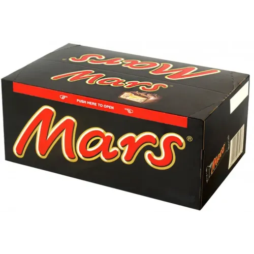 Упаковка батончиків MARS з нугою і карамеллю 40 шт х 51 г