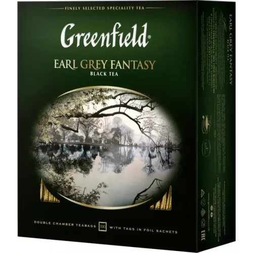 Чай пакетований Greenfield Earl Grey Fantasy 50 х 2 г