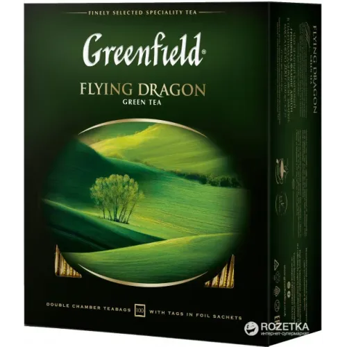 Чай пакетований Greenfield Flying Dragon 100 х 2 м