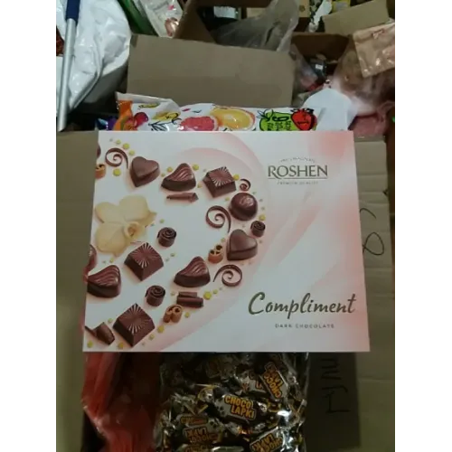 Цукерки roshen Compliment dark chocolate 154 гр