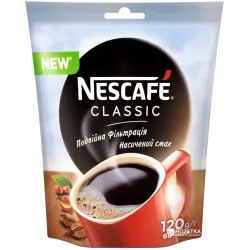 Кава розчинна Nescafe Classic \ Нескафе Класік 120 г