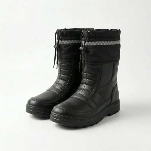 Зимние мужские сапоги из ЭВА с мехом — тепло до -40°C и непромокаемая защита ❄️