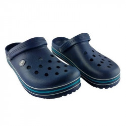 Кроксы мужские сабо резиновые шлепанцы синие Street Fight