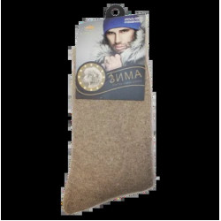 Мужские носки ангора с махрой Корона 1520-1 41-47 бежевые