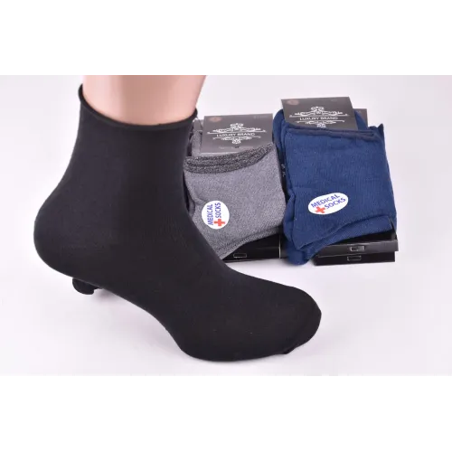 Шкарпетки чоловічі з медичної гумкою