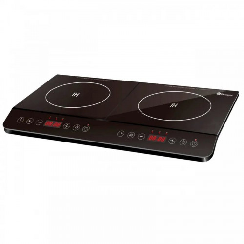 Плита індукційна Domotec MS-5872 2кф., 4000Вт. (Чорний) (арт. 5126)