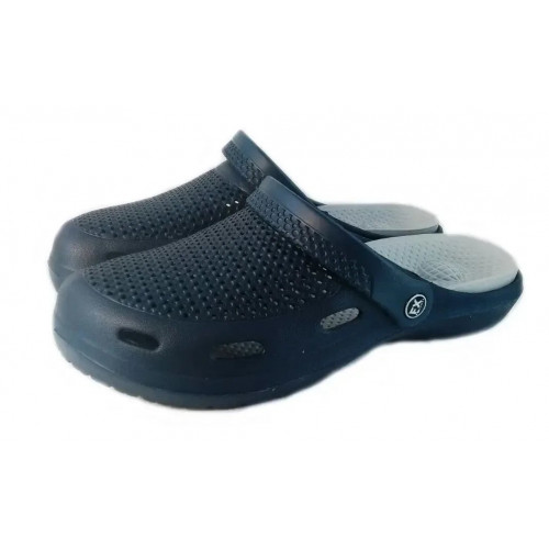 Капці на широку ногу чоловічі Прогрес ЕВА, чорні. 40-45