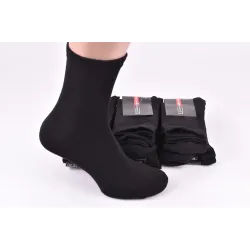 Шкарпетки чоловічі однотонні бавовна 25 - 27 | 12 пар