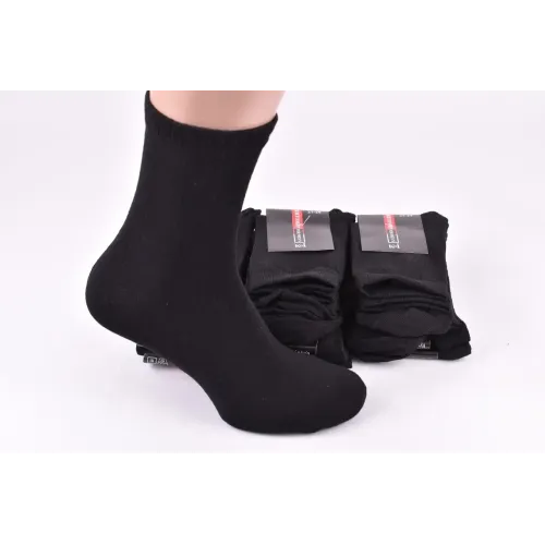 Шкарпетки чоловічі однотонні бавовна 25 - 27 | 12 пар