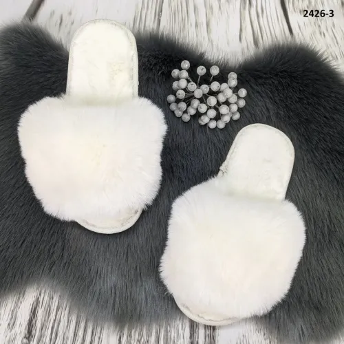 Хутряні капці жіночі хутро штучне песець 36 — 41 36-37
