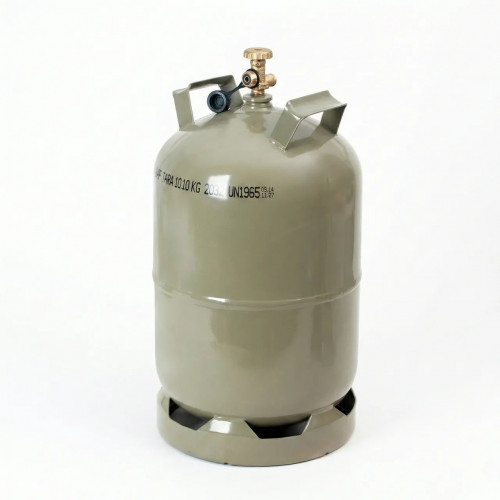 Газовий балон 27л (11 кг) побутовий Vitkovice Milmet BD-11, Польща, з боковим краном