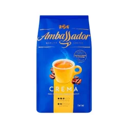 Кофе Ambassador Crema в зернах 1 кг