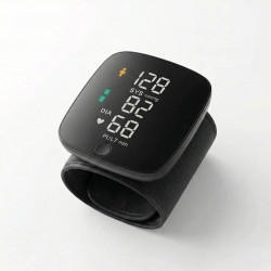 Автоматичний тонометр на зап'ястя акумуляторний USB. Електронний вимірювач тиску з кейсом