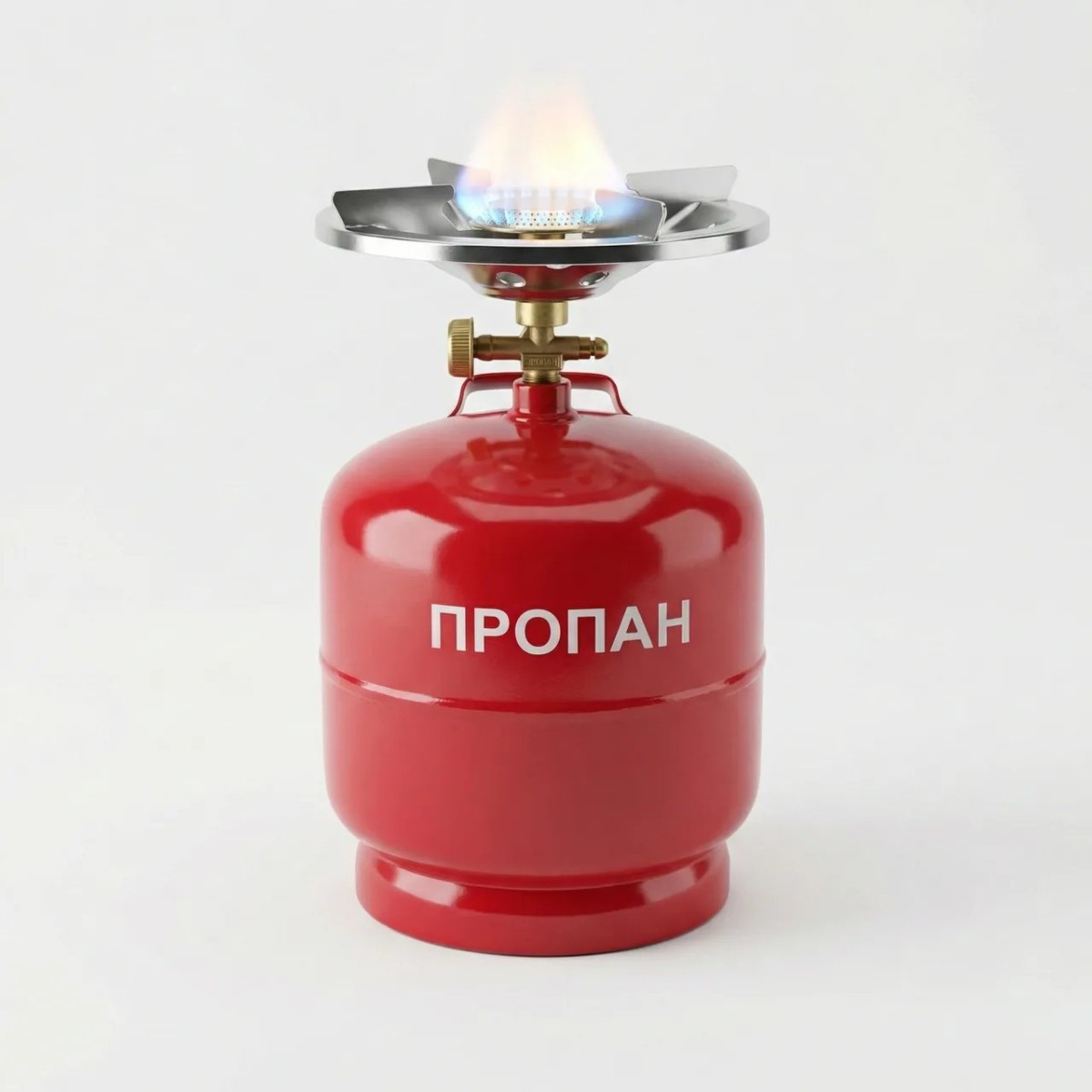 Газовий комплект 8 літрів. Балон з пальником для кемпінгу та пікніка (Туристичний) (арт. 5695)