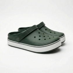 Сабо чоловічі хакі Dago Style піна ЕВА. Крокси на платформі для дачі та риболовлі 41-45