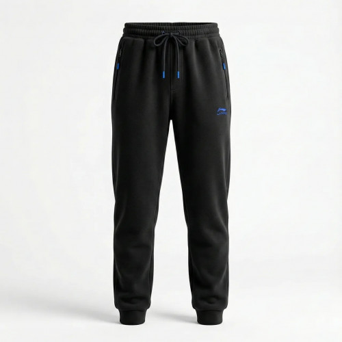 Чоловічі зимові спортивні штани Anta на флісі. Теплі прямі брюки з кишенями M-XXXL (арт. 5899)