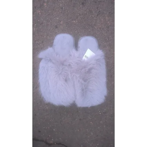 Теплі пухнасті жіночі хутряні кімнатні капці 36 — 41